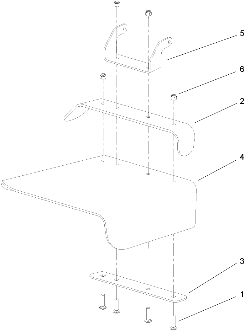 Deflector Assembly No 110 0790
