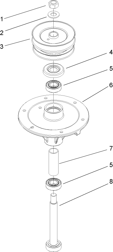 Spindle Assembly No 110 6927