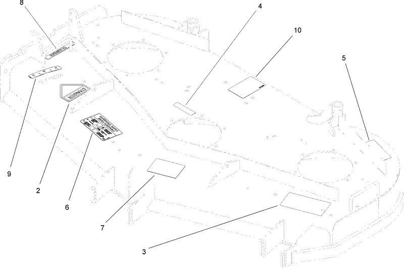 Deck Assembly No 112 7083