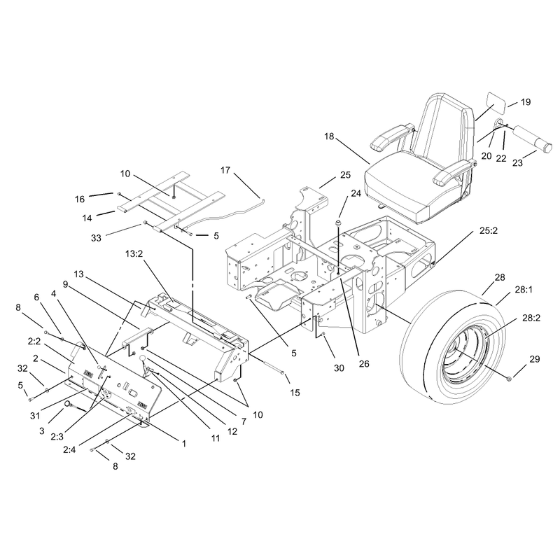 Main Frame Assembly