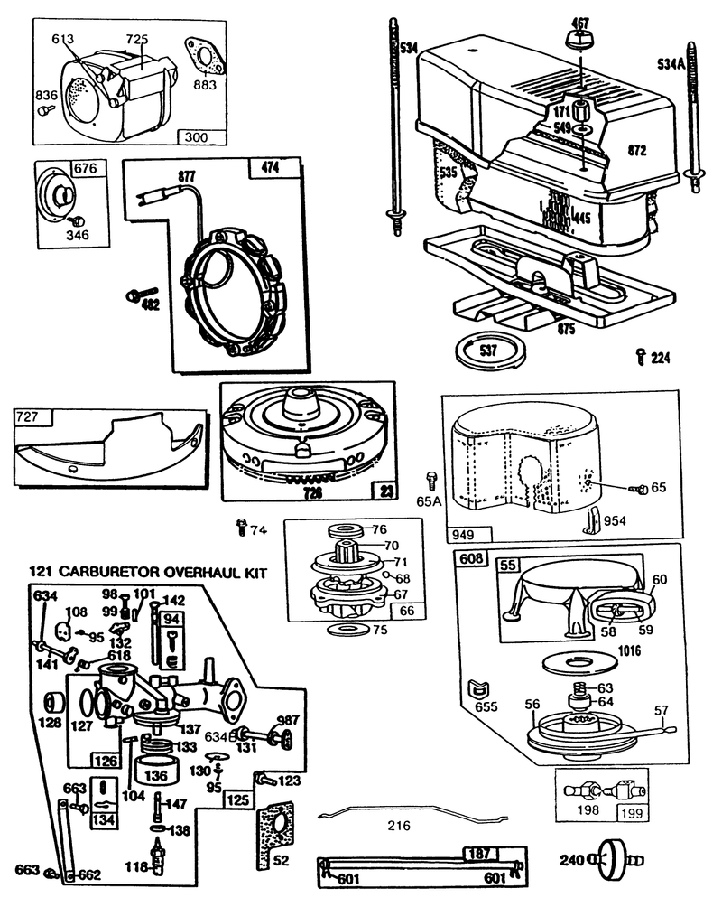 Briggs and Stratton Model No 281706 0186 01