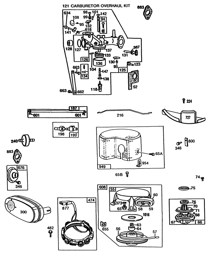 Briggs and Stratton Model No 281706 0180 01 continued