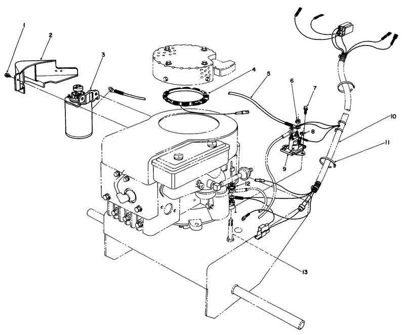 Electric Start Kit Part No 66 6130 optional