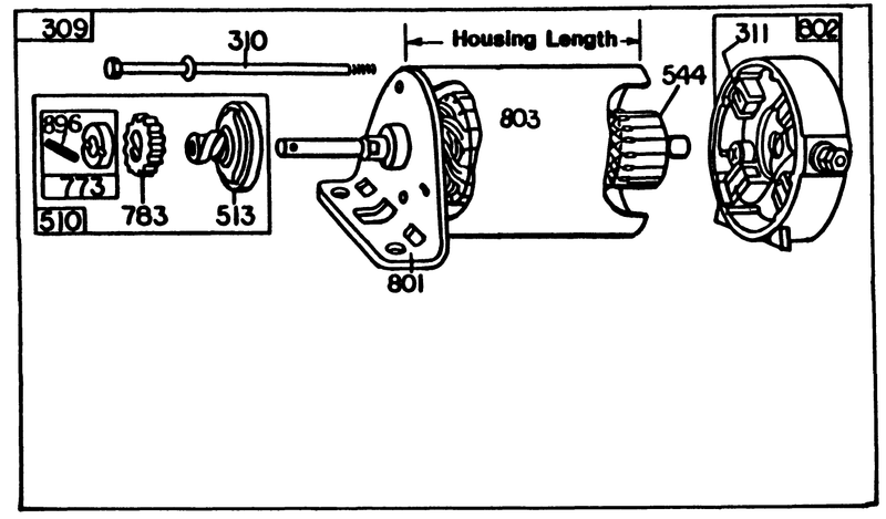 Electric Start Kit Part No 66 6130 optionalcontinued