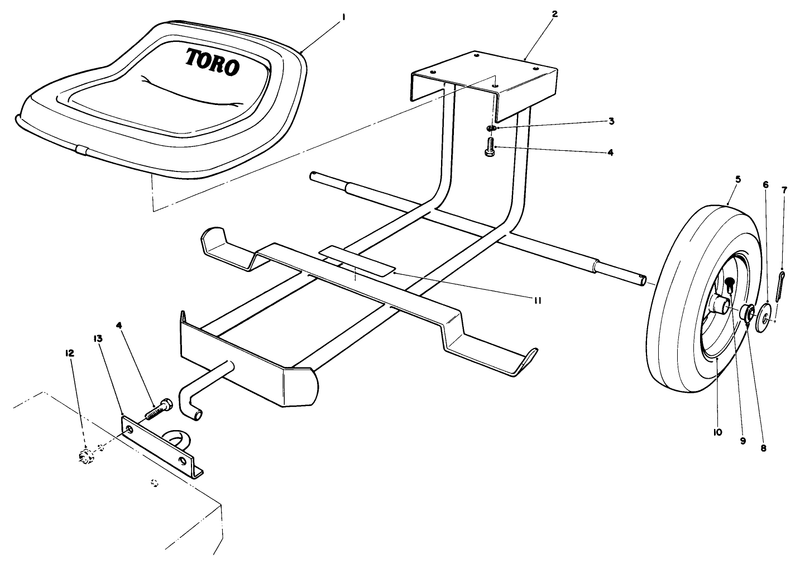 Sulky Kit Model No 30122 optional