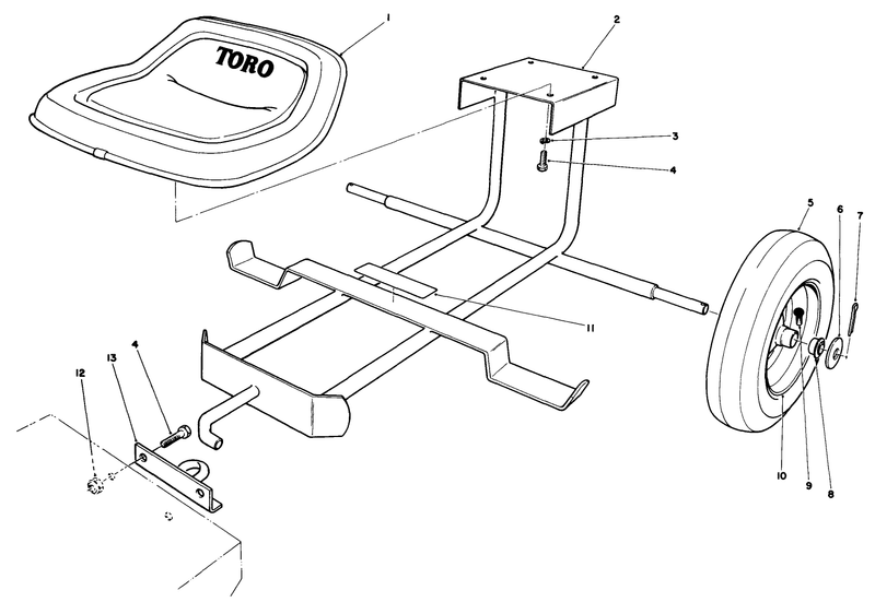 Sulky Kit Model No 30122 optional
