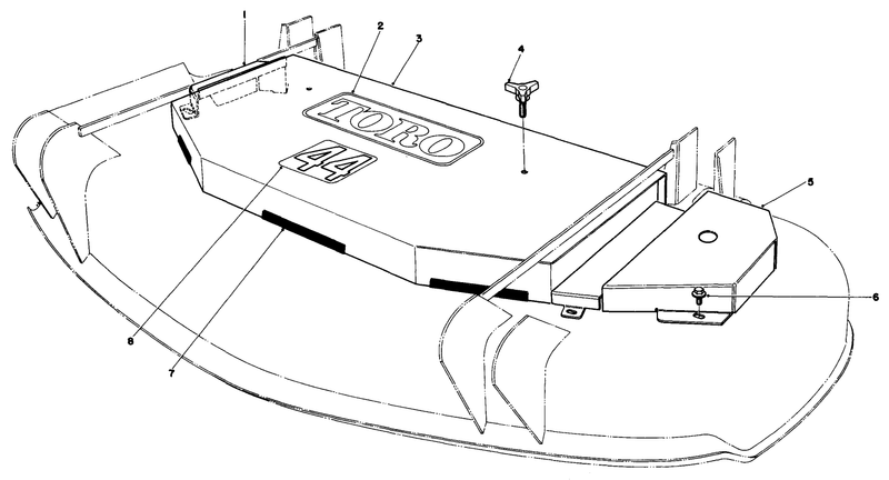 44in Cutting Deck Model No 30144