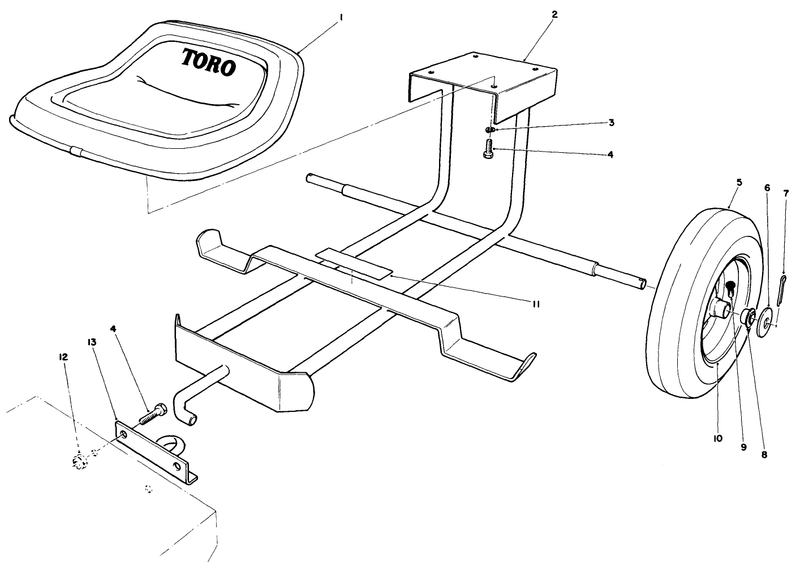 Sulky Kit Model No 30122 optional