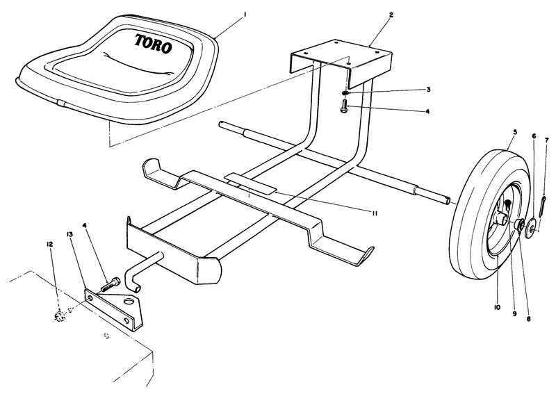 Sulky Kit Model No 30122 optional