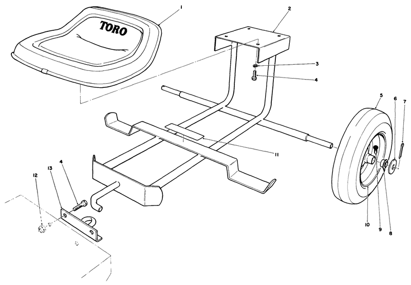 Sulky Kit Model No 30122 optional