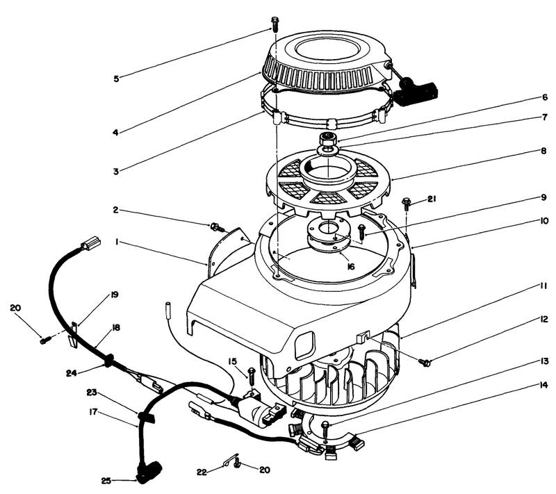 Recoil and Flywheel Assembly