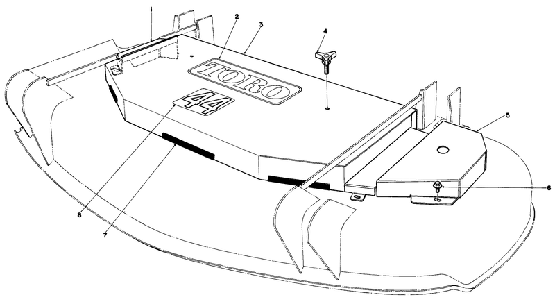 44in Cutting Deck Model No 30144