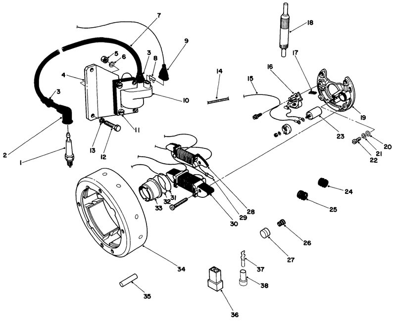 Magnetic Flywheel Assembly