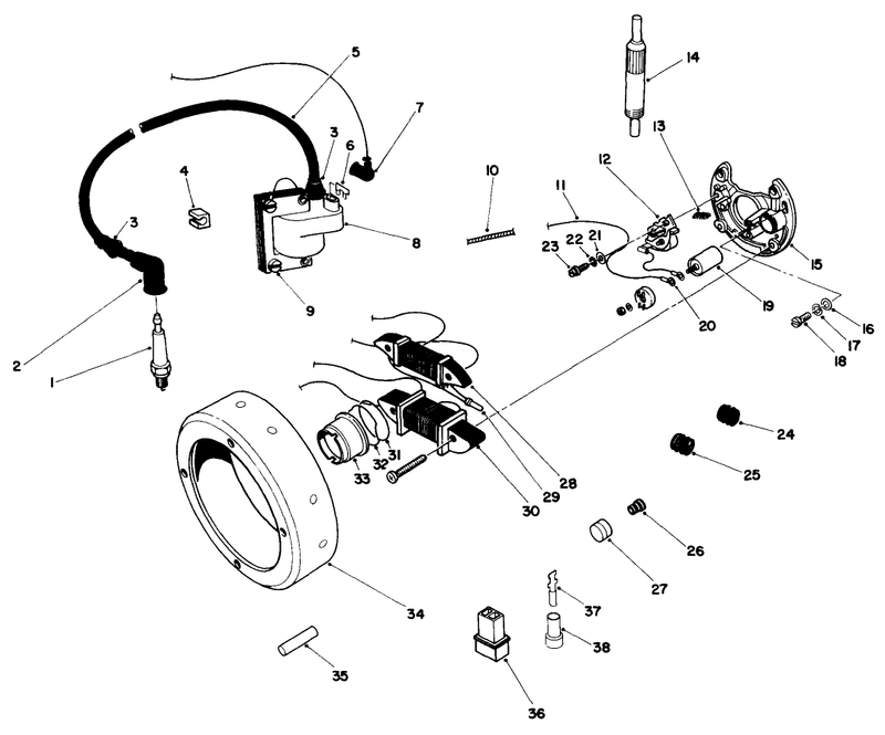 Magnetic Flywheel Assembly