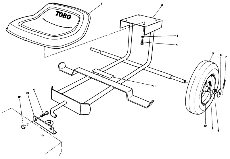 Sulky Kit Model No 30122 optional
