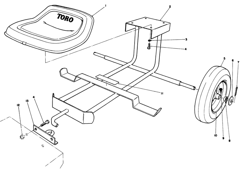 Sulky Kit Model No 30122 optional