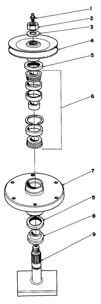 Drive Spindle No 27 0870 Model 30152