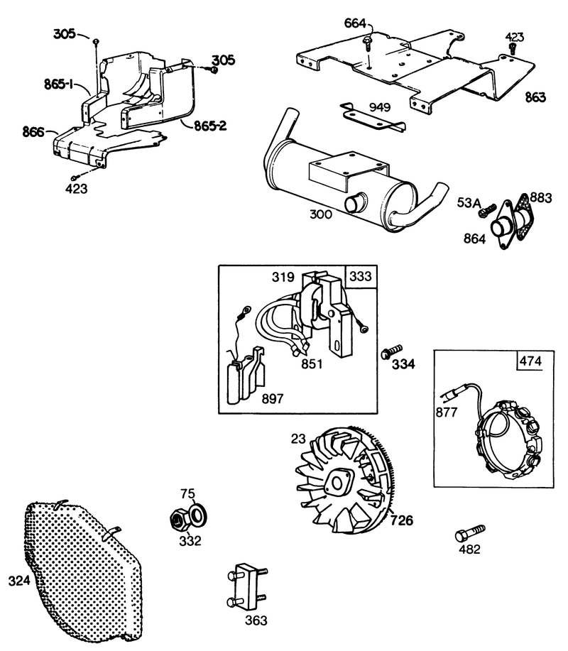 Engine Briggs and Stratton