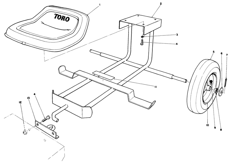 Sulky Kit Model No 30122 optional