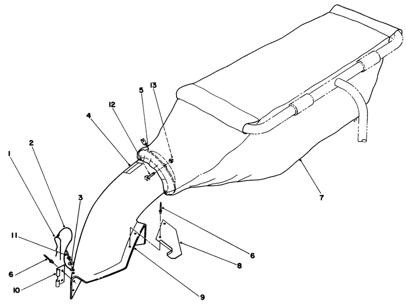 Chute and Bag Assembly