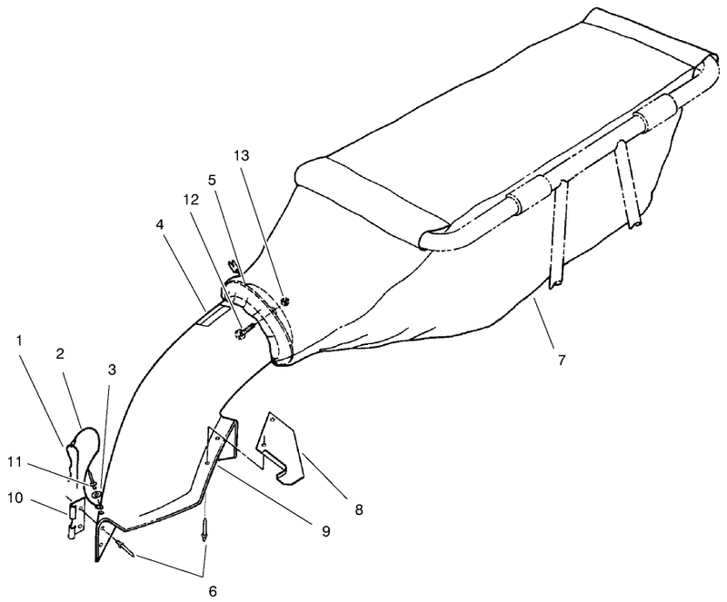 Chute and Bag Assembly