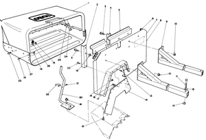 36in Side Discharge Bagging Kit No 30125 Optional