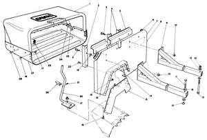 36in Side Discharge Bagging Kit Model No 30125