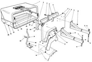 36in Side Discharge Bagging Kit Model No 30125