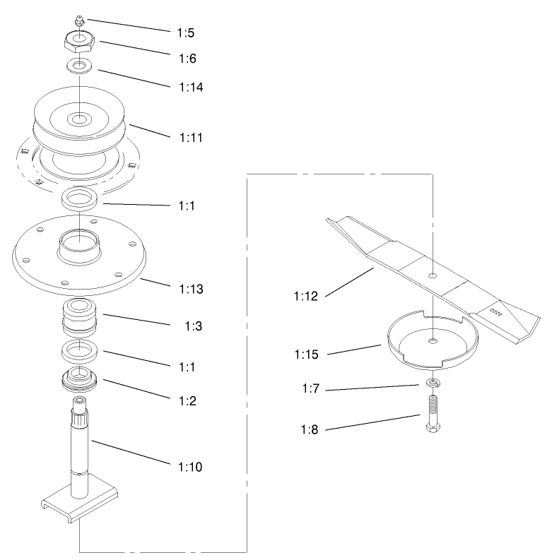 Spindle Housing Assembly No 54 7781