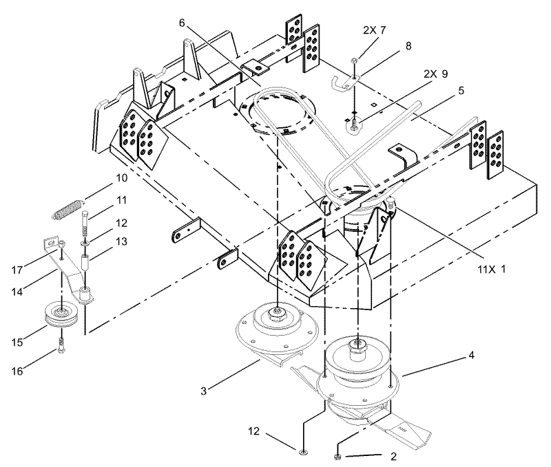 Spindle and Idler Assembly