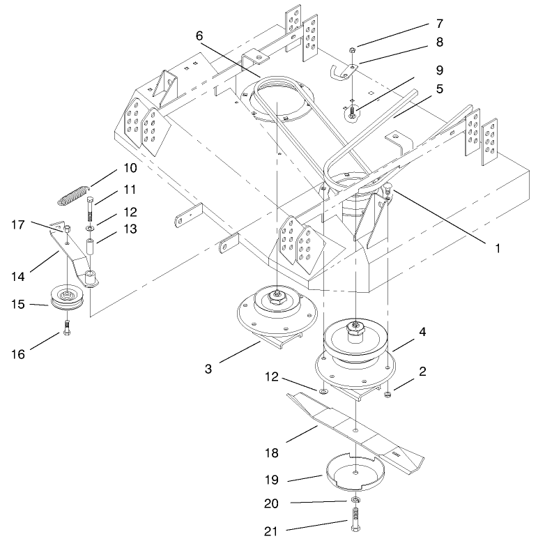 Spindle And Idler Assembly