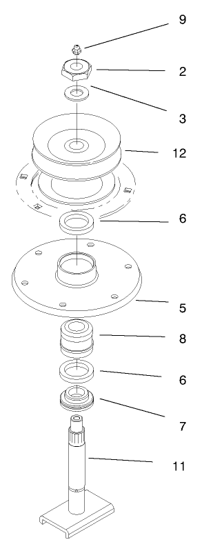 Spindle Housing Assembly No 54 7781
