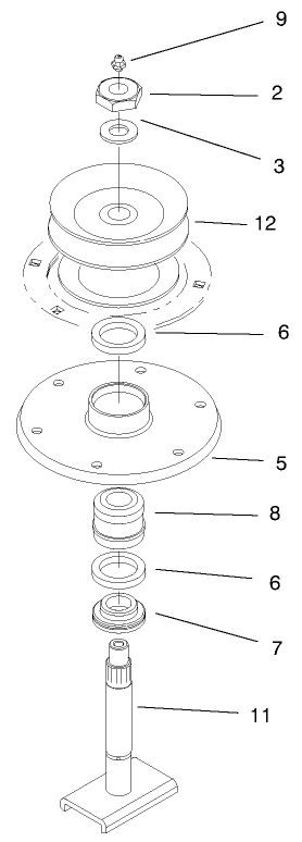 Spindle Housing Assembly No 54 7781