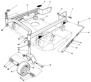 36in Carrier Frame Model No 30136