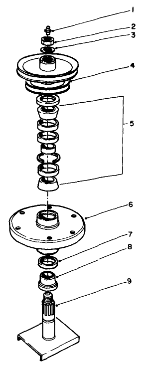 Drive Spindle No 54 7781