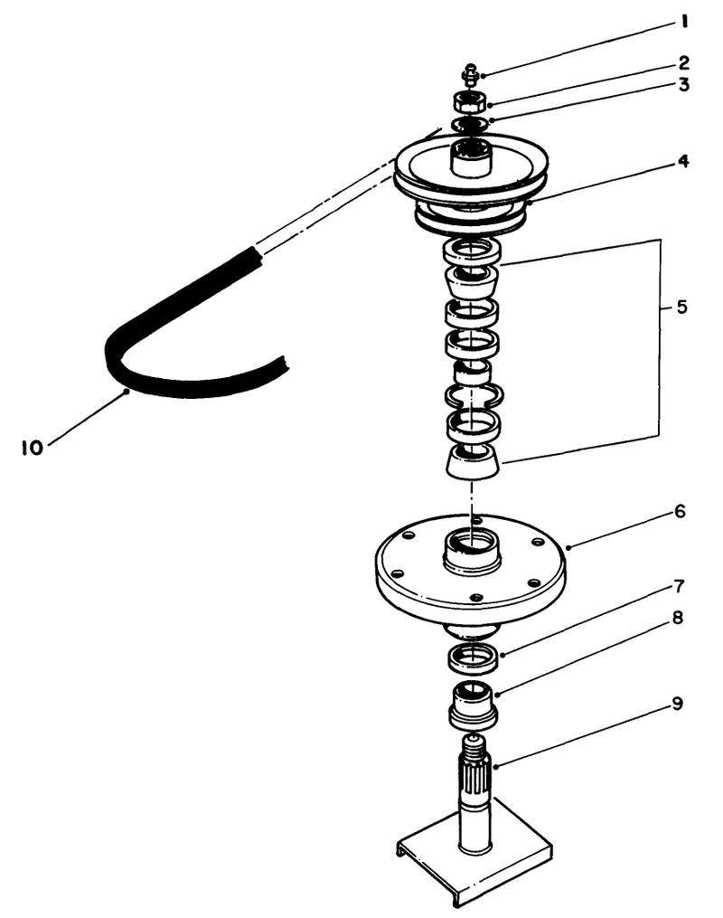 Drive Spindle No 54 7781