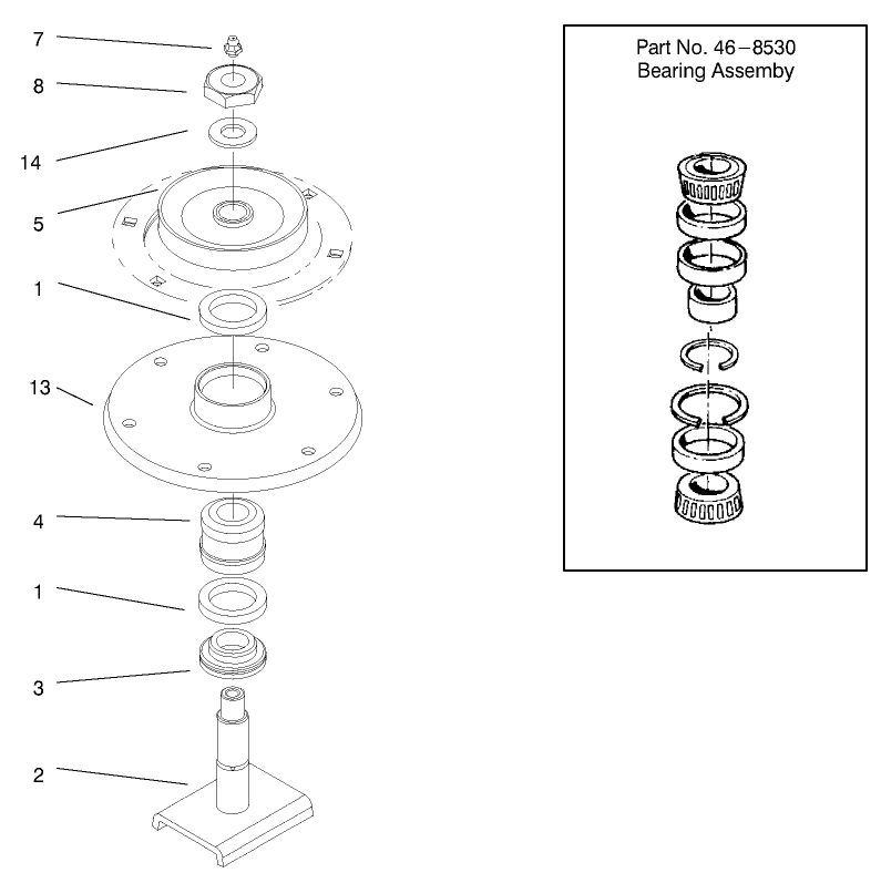 Spindle Housing Assembly No 27 0870