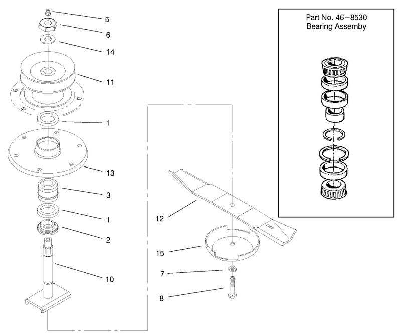 Spindle Housing Assembly No 54 7781