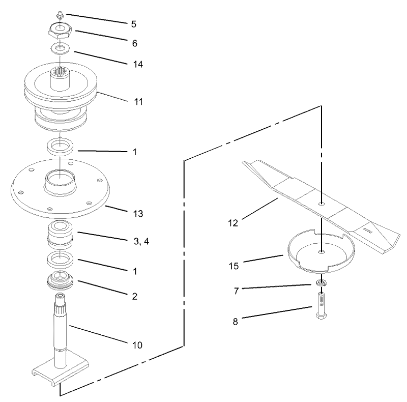 Spindle Housing Assembly No 54 7781