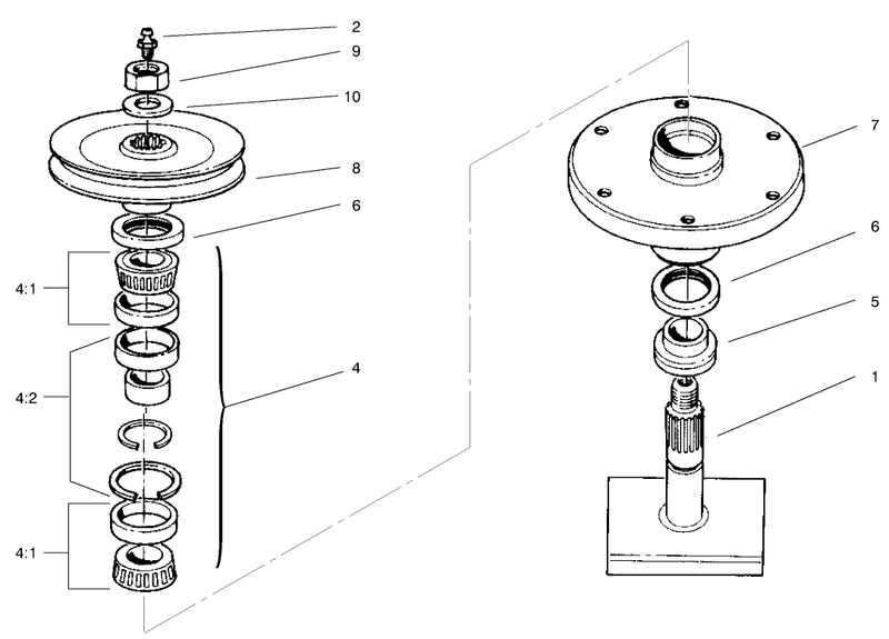Drive Spindle Assembly No 27 0870