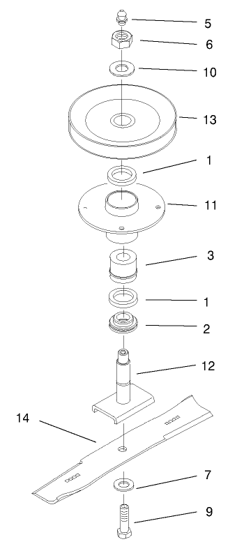 Spindle Assembly No 14 6269