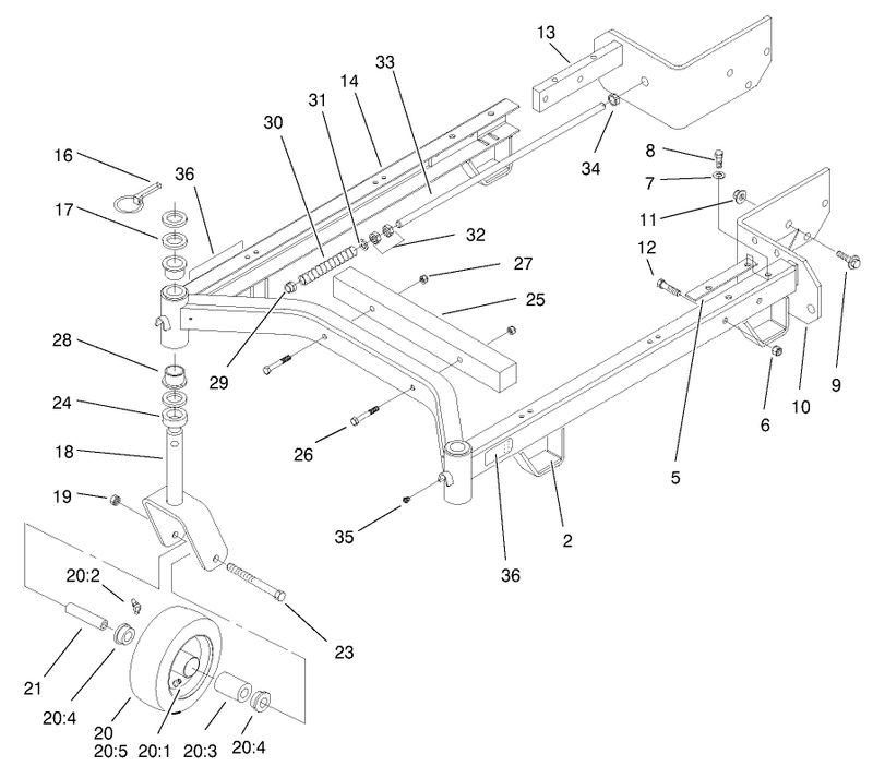 Carrier Frame Assembly