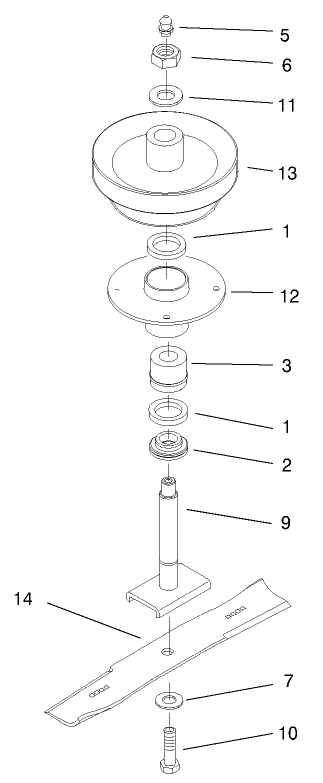 Spindle Assembly No 14 6259