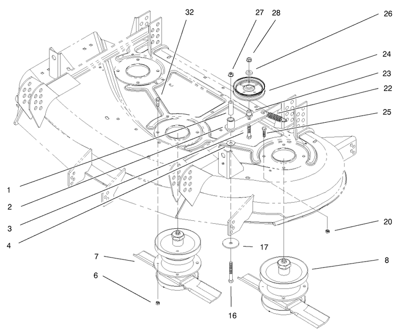 Spindle And Idler Assembly