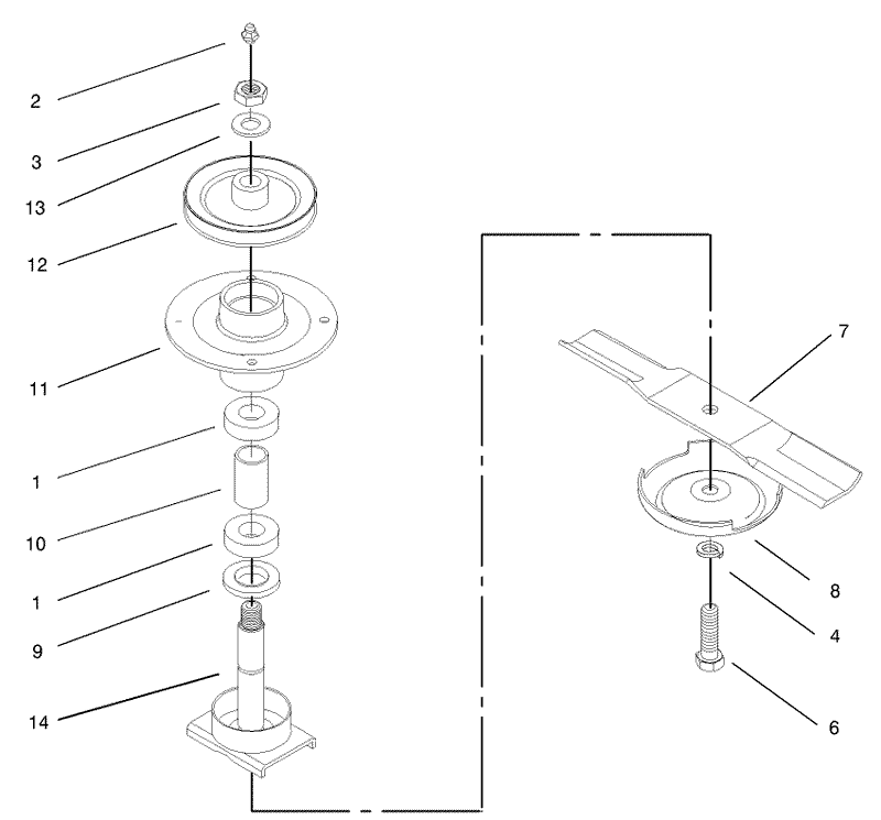 Spindle Housing Assembly No 67 7660.gif