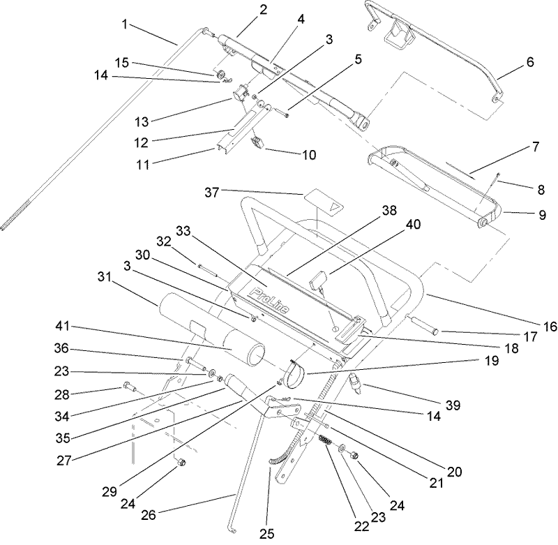 Upper Handle Assembly