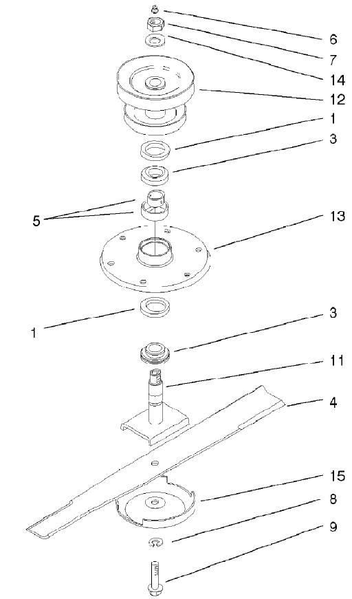 Spindle Assembly 12 2549