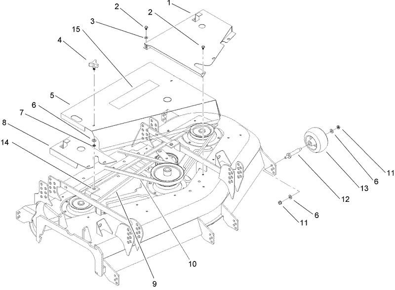 Cover and Gage Wheel Assembly