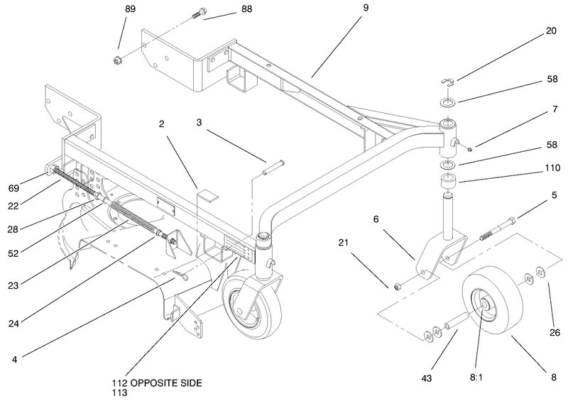 Carrier Frame Assembly
