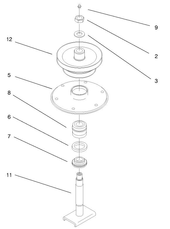 Spindle Housing Assembly No 54 7781